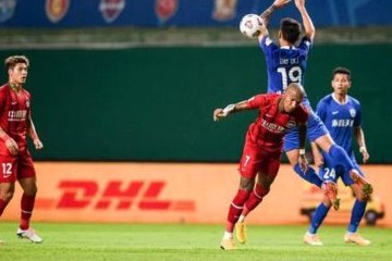 中超-纳萨里奥传射克雷桑难救主 河南2-1泰山近17年客场首胜